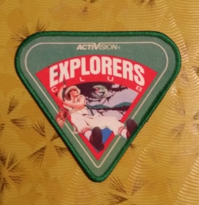   ~ Intellivision Atari Video Game Vintage 80's Activision Patch Pitfall ~