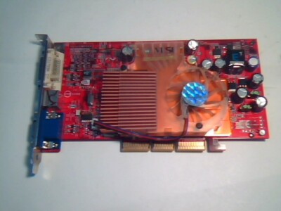 AGP Video Graphics Card MSI Nvidia FX5600 128 180-10141-0000-A03