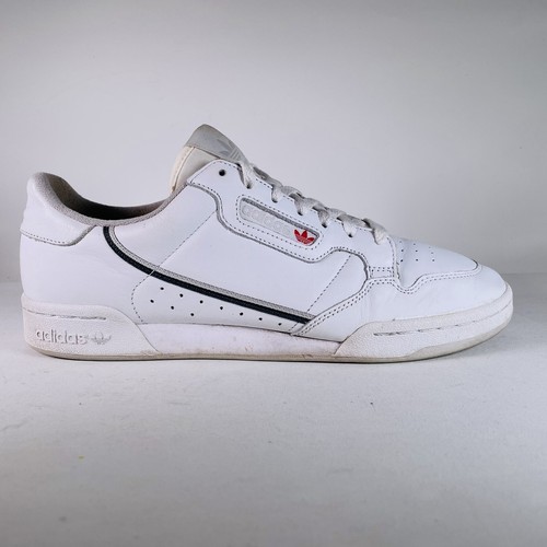 Adidas Continental 80 Leather Trainers Shoes EE5342 White Gray US Size 11 |  eBay