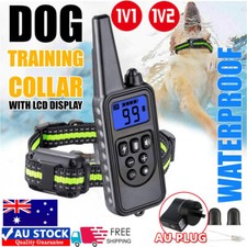 800M Anti Bark Electric Shock Pet Dog Training E-Collar Obedience Remote Control