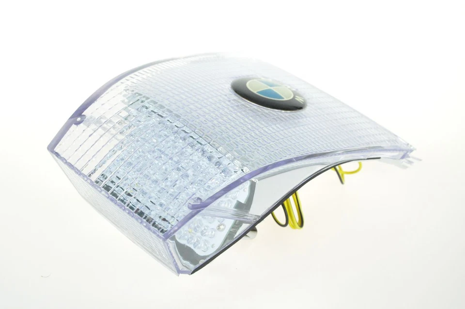 Luz trasera LED señal secuencial compatible con BMW K1200GT K1200RS R1150R HP2 ENDURO transparente Foto 3 de 4