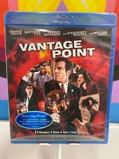 Vantage Point (Blu-ray, 2008) Dennis Quaid Sigourney Weaver Matthew Fox NEW