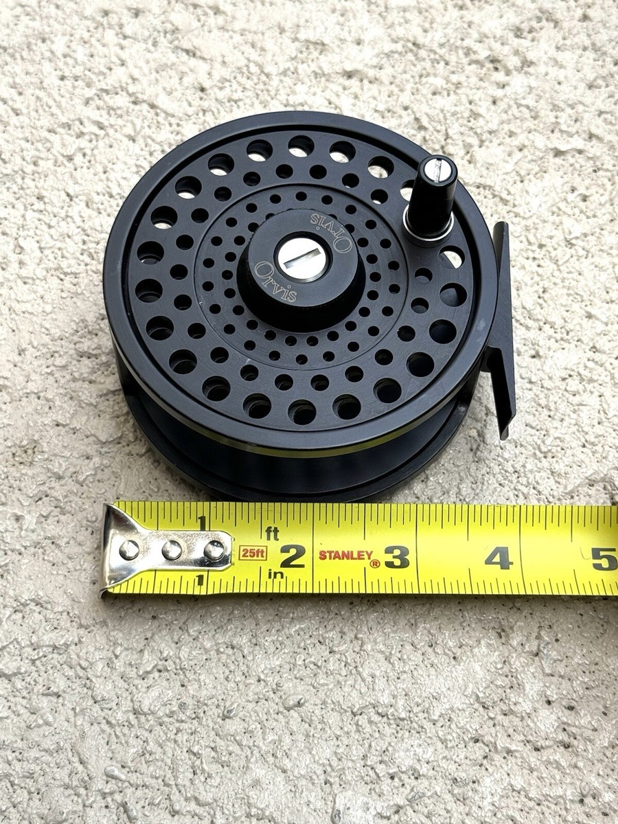 Orvis DXR Anti-Reverse 9/10 Fly Fishing Reel With Case And Orvis DXR Anti-Reverse 9/10 Fly Fishing Reel With Case And