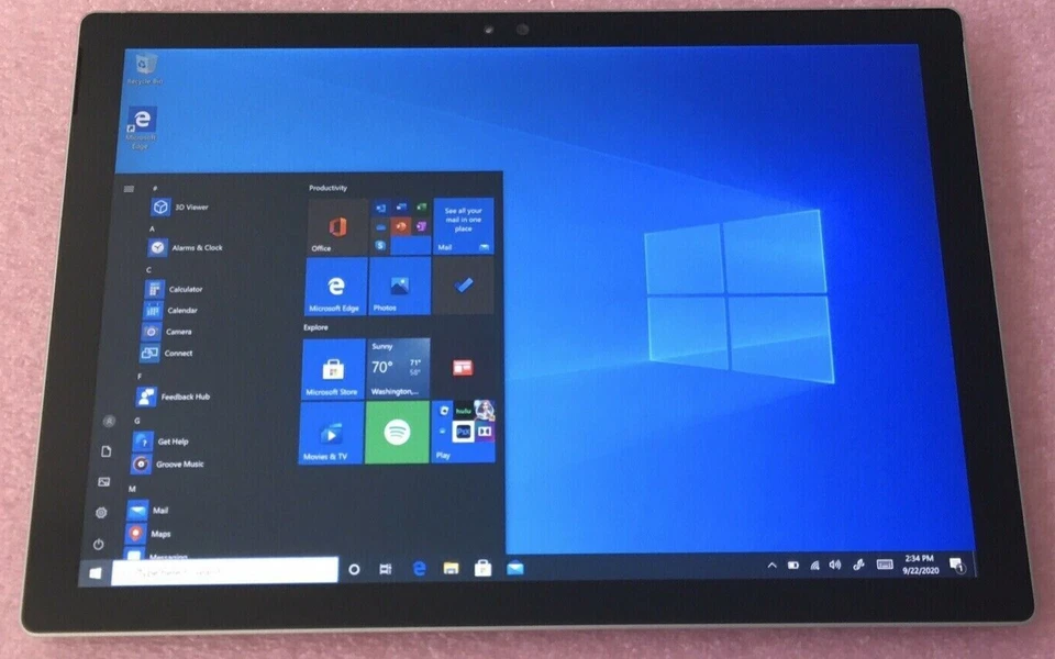 Microsoft Surface Pro 4 12.3" i5-6300U 128GB 4GB RAM Wins10 Tablet/Read Ad#3M07 - Image 4 of 4