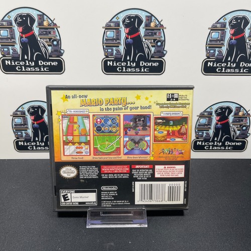 Mario Party DS ( Nintendo DS, 2007) - CASE AND MANUAL ONLY - Picture 3 of 6