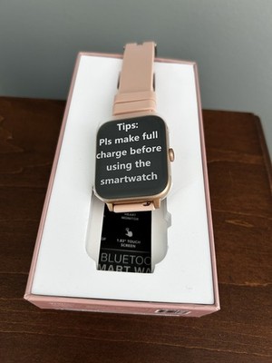 Vivitar Smart Watch 1.83  Touch Screen Waterproof  SMRTW30-pink
