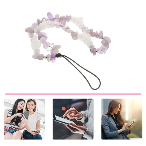 Mobile Phone Cord Cell Charms Lanyard Crystal Stone Hanging Ropes - 第 8/12 張圖片