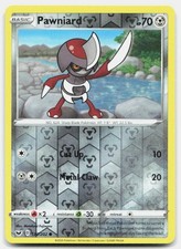Spada e Scudo Pawniard 133/202 NM Pokemon Reverse Holo Carta Tcg Comune