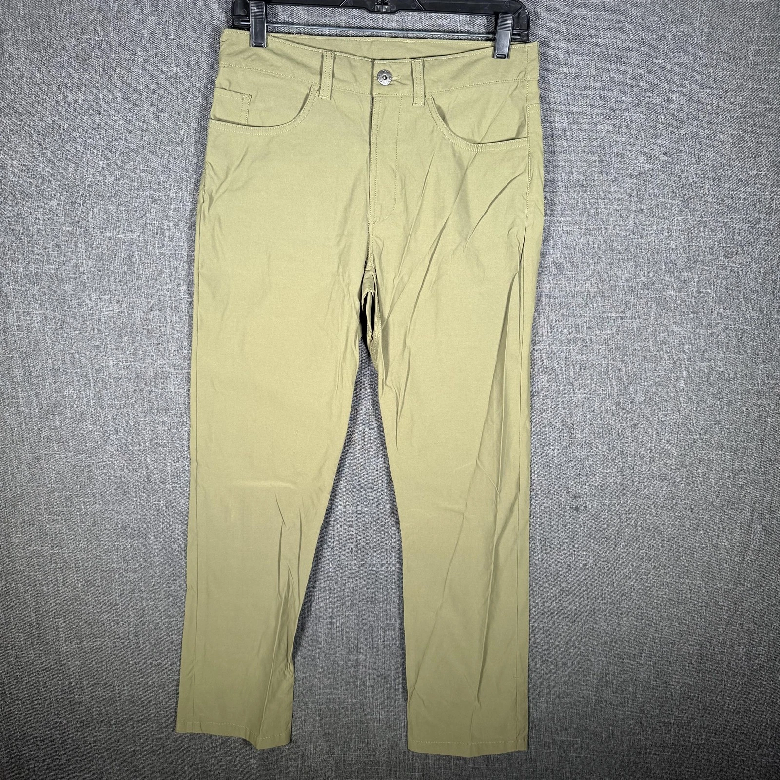 The North Face Pants Mens 29x32 Green Stretch Hiking Travel Casual Nylon Outdoor