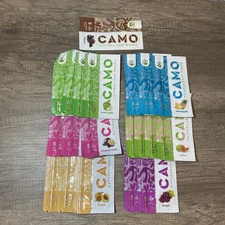 Camo Natural Leaf Wraps Variety pack Self Rolling Herb Wraps (20Packs/100Sheets)