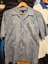 MARC JACOBS SUMMER SHIRT MEDIUM P2P 20" SHORT  SLEEVE FRONT POCKET 🇬🇧