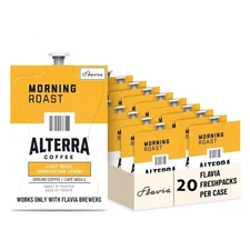 ALTERRA Coffee Morning Roast Single Serve Freshpacks for MARS DRINKS FLAVIA