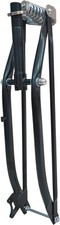 Forcella a molla per bicicletta 26 pollici 1" filettata Cruiser Chopper forcella bici - freno a disco