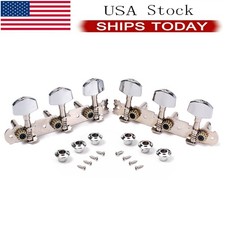 3R3L Inline Acoustic Guitar String Tuning Pegs Locking Tuner Machine Heads USA