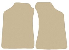 Vorne Fußmatten für VW Corrado 1988-1995, Beige Velour