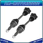 2x Front CV Axle Shafts for Chevy Silverado GMC Sierra 1500 Tahoe Yukon 6-Lug