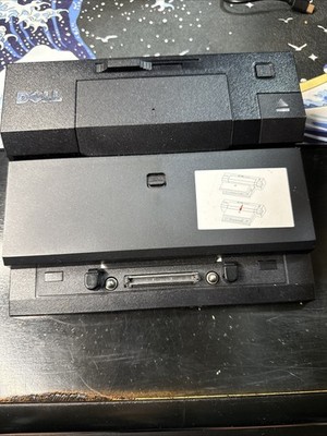 Dell E-Port Laptop Docking Station PR03X K07A USB Dock Replicator w/ Battery Bay