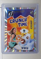 2025 Panini Donruss WNBA Sabrina Ionescu Crunch Time Lazer #32/99