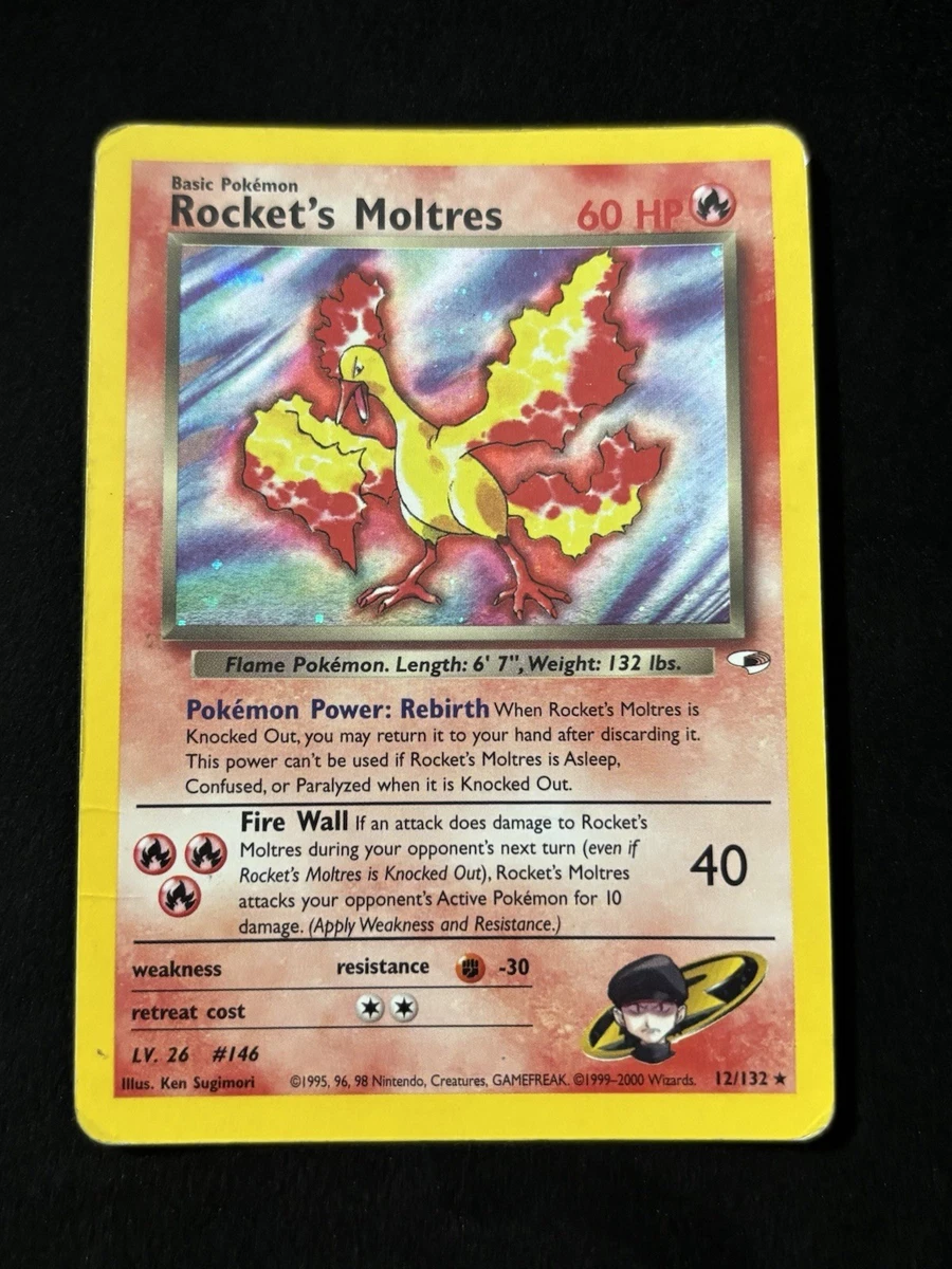 Rocket's Moltres 012/132 Gym Heroes for sale | eBay