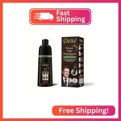 Vedora Instant Brown Hair Shampoo 400ml - Semi-Permanent D e X e brown Hair Dye