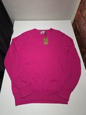 Howick Arlington V neck Jumper Large fine lambswool
