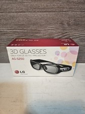 LG AG-S250 3D Glasses Active Shutter TV Projector