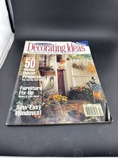 COUNTRY DECORATING IDEAS MAGAZINE'S FEBRUARY 1997 EARTHLY DELIGHTS