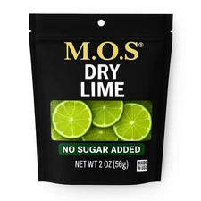 Dried Lime Wheels 2oz Natural Dehydrated Lime Slices No Sugar Added Cocktail Gar