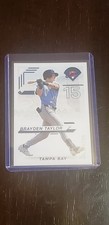 2025 Panini Prospect Edition Brayden Taylor Blue Foil #16/199 RC Tampa Bay Rays 
