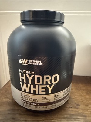 On Optimum Nutrition Hydro Whey Protein Pulver 1,6kg Platinium Milk Chocolate