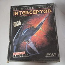 Renegade Legion Interceptor: The First Line of Defense Board Game FASA 1987