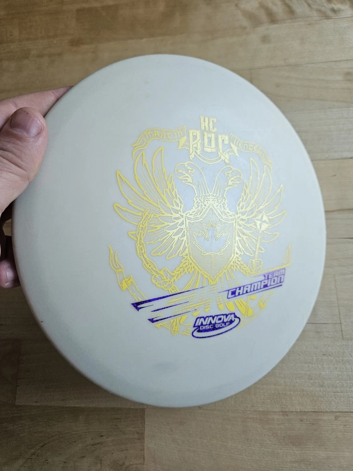 Used RARE Innova 2020 Martin Hendel Tour Series Glow KC PRO Roc Inked 179g Pat# - Image 3 of 4