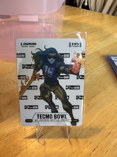 2026 Bo Jackson Battle Arena Tecmo Bowl LAWMAN Trevor Lawrence Sore Thumb Fire