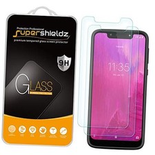 2 Pack Designed for T-mobile Revvlry Tempered Glass Screen Protector, Anti