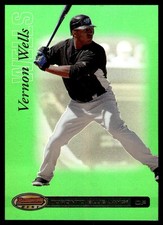 2007 Bowman's Best Green Refractor Vernon Wells 173/249 Toronto Blue Jays #21