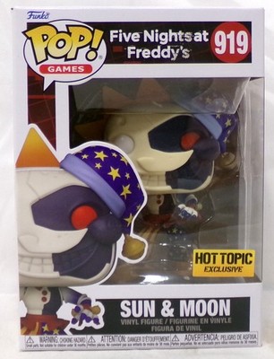Funko Pop! 919 Sun & Moon Five Nights At Freddy's Security Breach Hot Topic