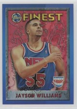 1995-96 Topps Finest Refractor Jayson Williams #151 1qa