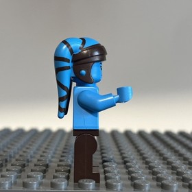 LEGO Star Wars Aayla Secura Minifigure (sw0833) Jedi Republic Fighter 75182 - 2A