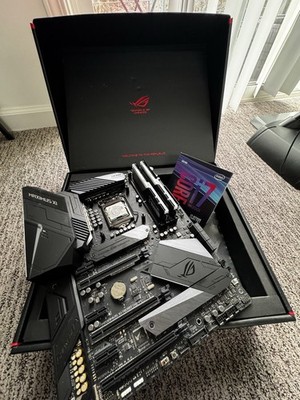 Maximus XI Hero (Wi-Fi) Z390 + i7-9700K + G.SKILL Trident Z Neo 32GB 3600 CL16