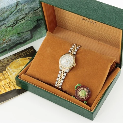 Ladies' Rolex Datejust Ref.#6917 w/Box 26mm Two-Tone Watch W256317-1