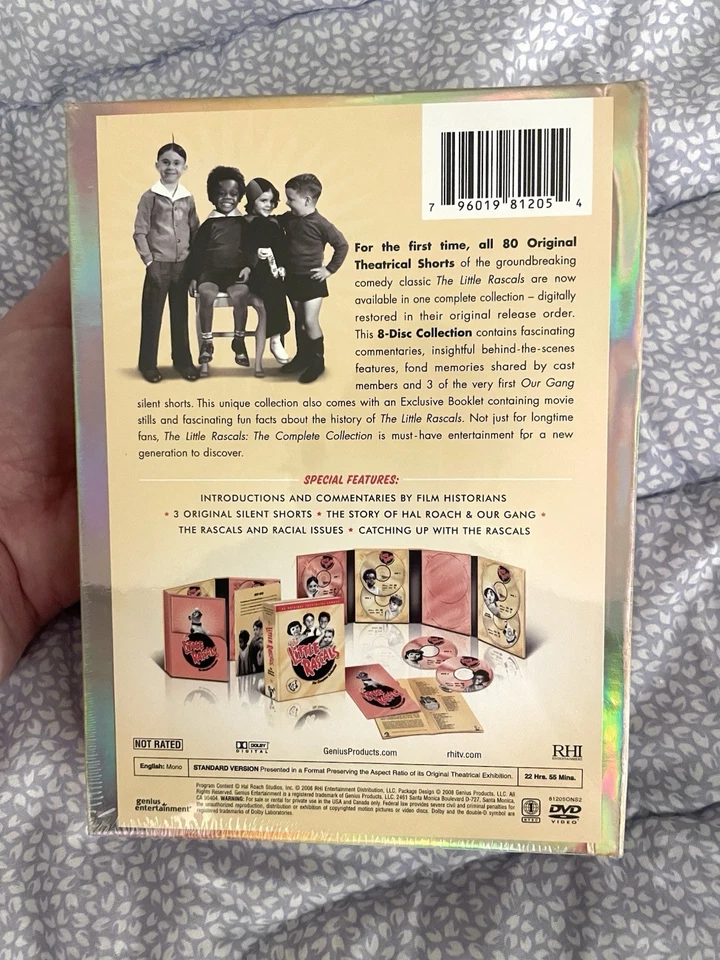The Little Rascals 8-Disc DVD Complete Collection Box Set Comedy Classics NEW Foto 2 de 4