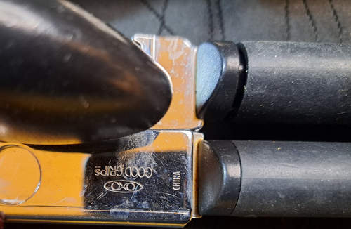 c.2000s OXO Good Grips Dosenöffner + Kekslöffel schwarz Küchenwerkzeug Posten - Bild 3 von 5
