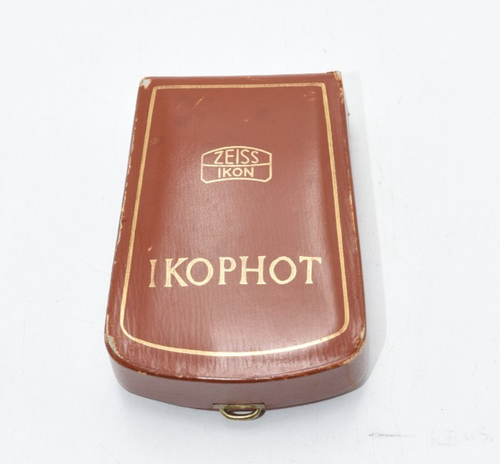 Zeiss Ikon Ikophot Selenium Light Meter in Leather Case Made in Germany - Afbeelding 3 van 3