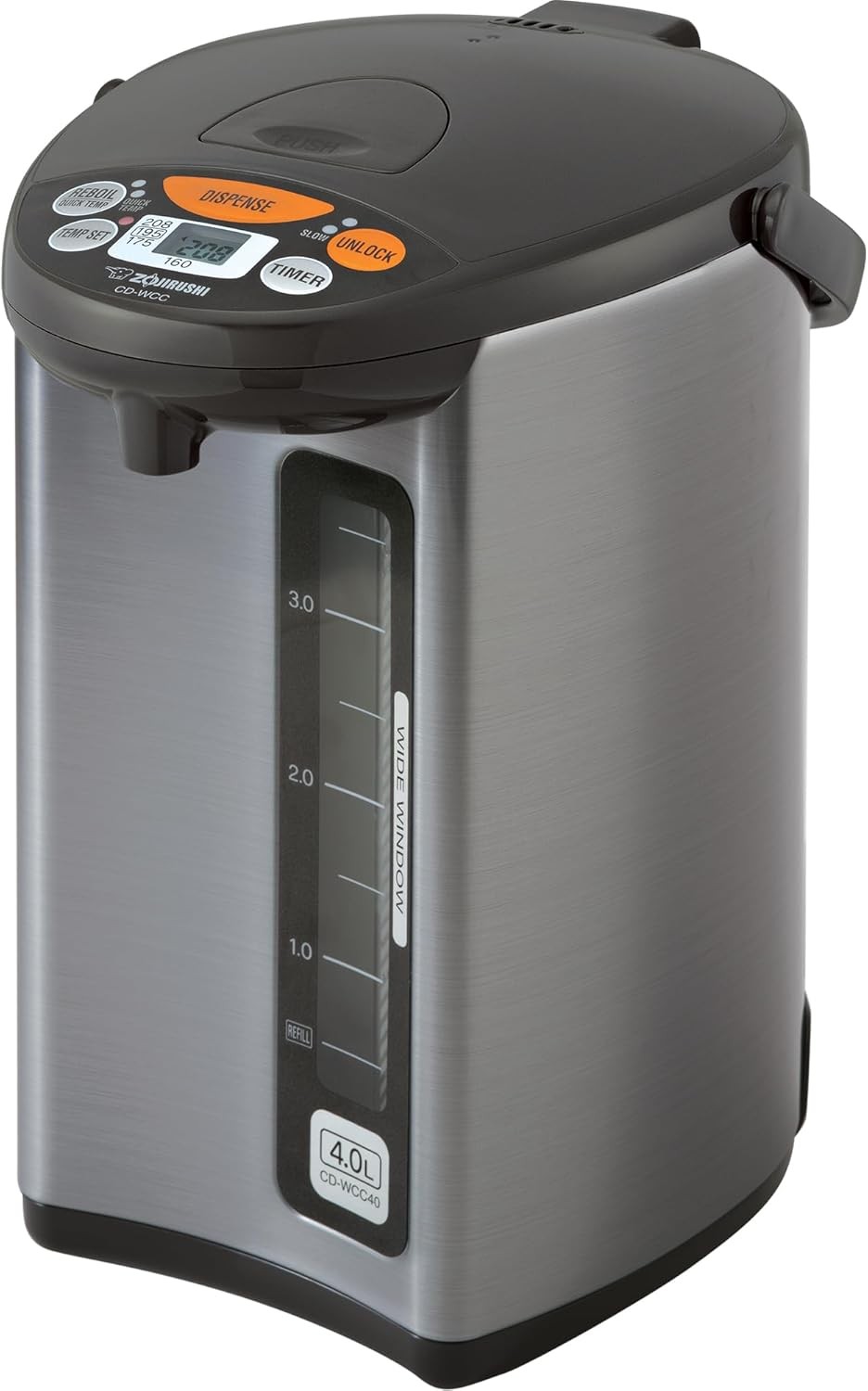 Zojirushi 135oz Water Boiler Warmer 4L Micom Silver