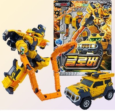 Metal Cardbot S Glober Transforming Robot SUV Toy SAMG Entertainment Korea New