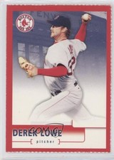 2004 McDonald's Boston Red Sox Champions Sheets Singles Derek Lowe #22 6o2