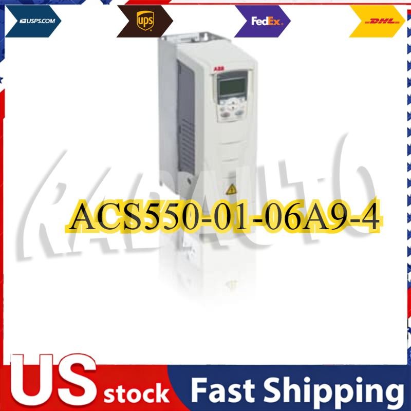 Brand New ABB DRIVE INVERTER ACS550-01-06A9-4. 2.2KW (REFB1S1) No Keypad