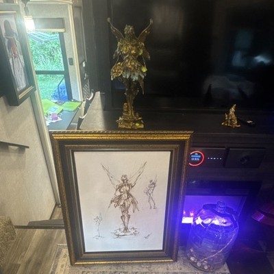 Nano Lopez ''Maria Alma  Bronze Sculpture ((Large)  with COA/appraisal & print