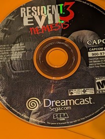 Resident Evil 3 Nemesis Sega Dreamcast Game Disc Only Video Game Capcom