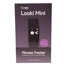 FITVII Looki-mini Fitness Tracker Slim AMOLED Fitness Watch 2025 Purple NOB
